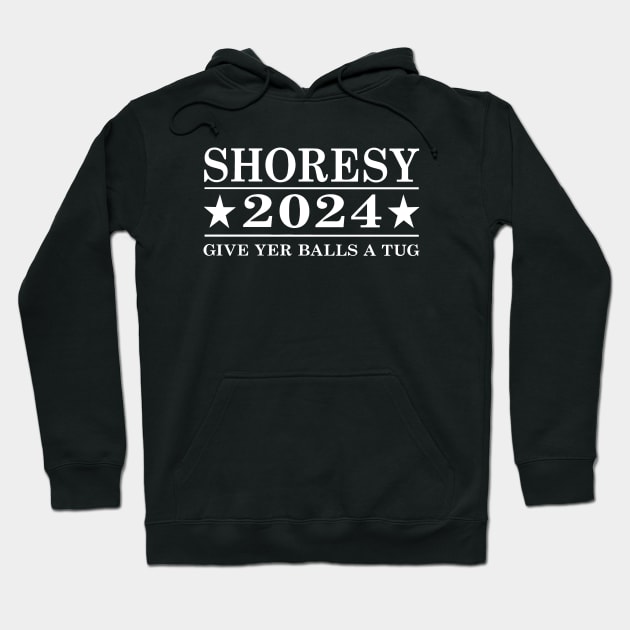 Shoresy 2024 Give Your Balls A Tug Hoodie by Jsimo Designs